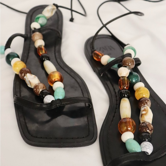 Stone application sandals - Picture 2 of 4